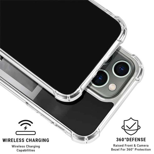 The Justice League (2017) Justice League Black and White iPhone 16 Pro Clear Case